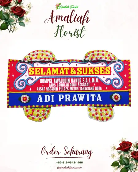 Papan Bunga Ucapan Selamat Harapan Jaya